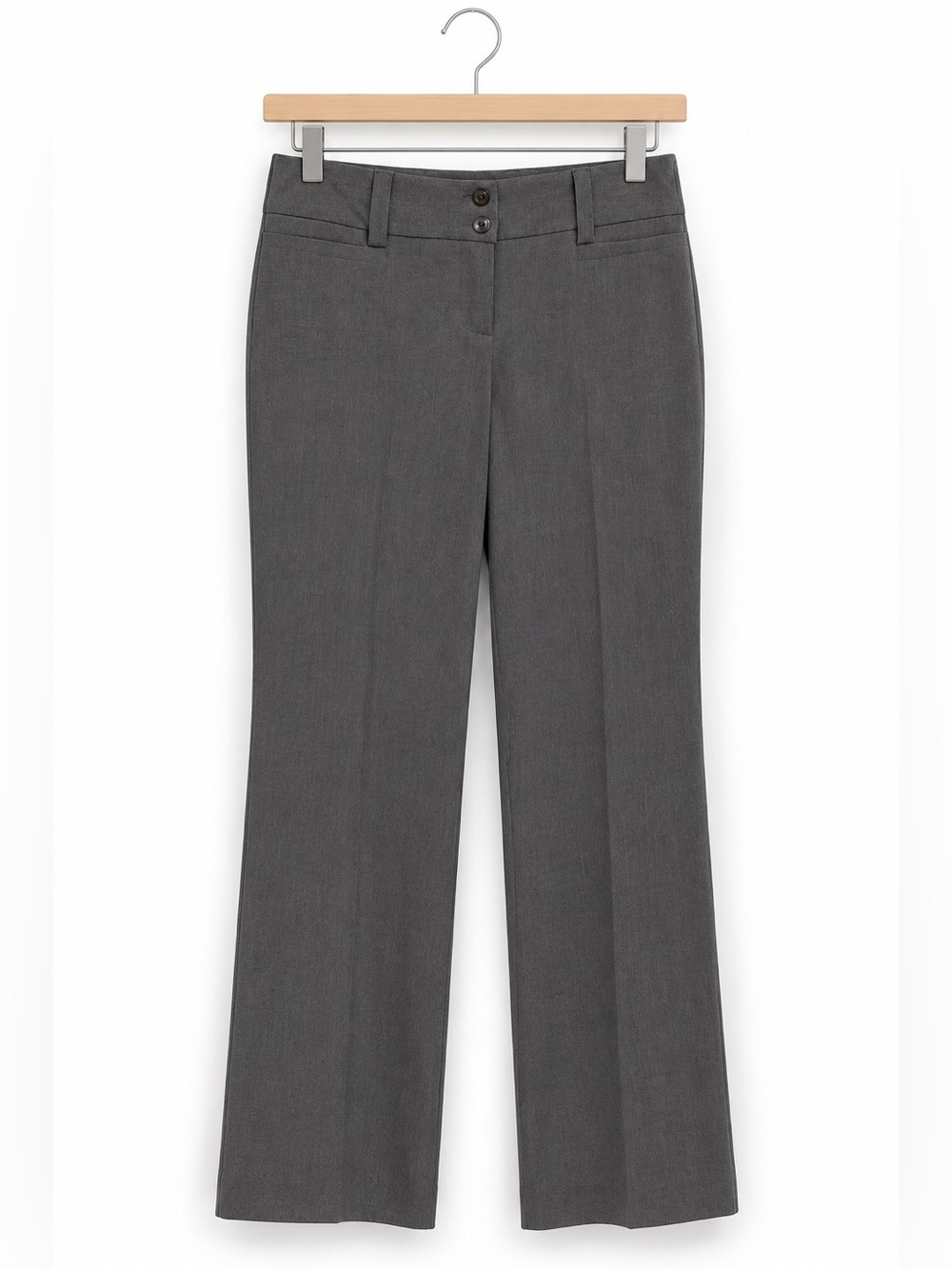 A. Byer Cambridge Gray Stretch Dress Pants Juniors Size 5 Straight Leg
